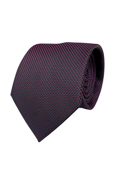 1001 Kravat Pink Small Polka Dot Tie