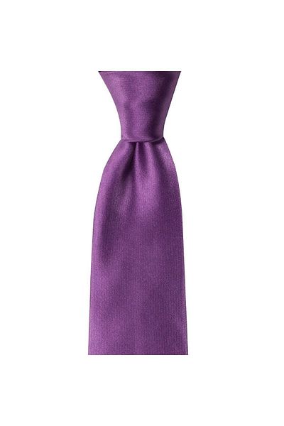 1001 Kravat Purple Colored 8 cm Wide Satin Silk Tie