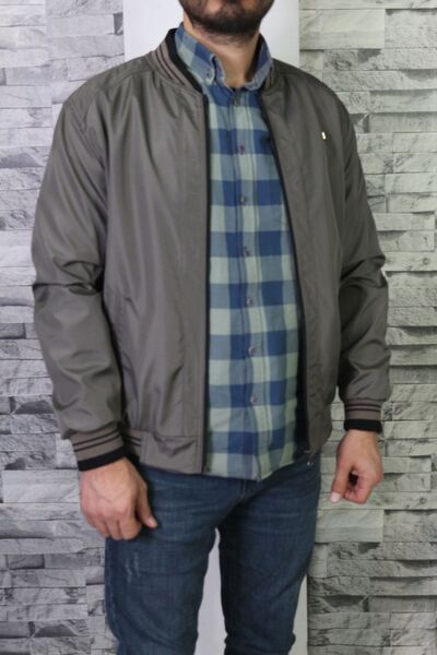 Bilgiçler erkek yazlık mont klasik kesim