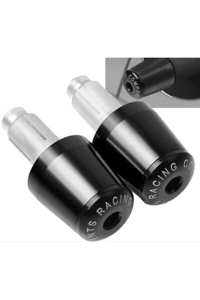 merpa MOTOSİKLET ELCİK GİDON TOPUZU MODİFİYE 22MM SİYAH
