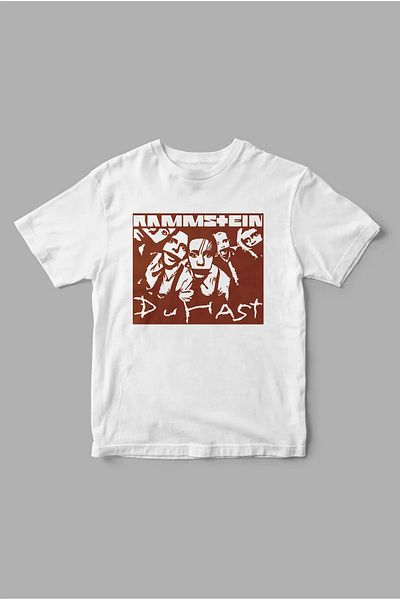 Pisa Art Rammstein Oversize T-Shirt - Άνετη εφαρμογή