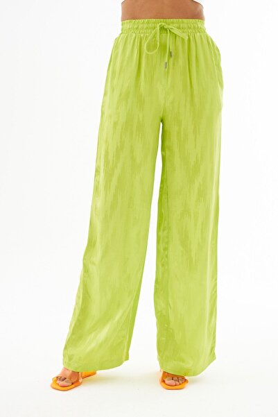 Orfeo Negro Jacquard Fabric Patterned Comfortable Fit Trousers