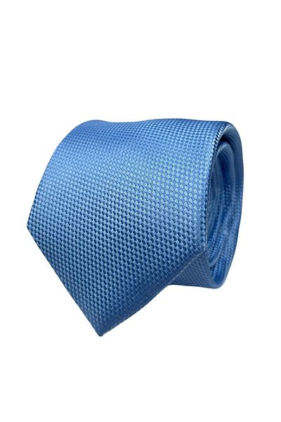 1001 Kravat Blue Patterned 8 cm Wide Tie