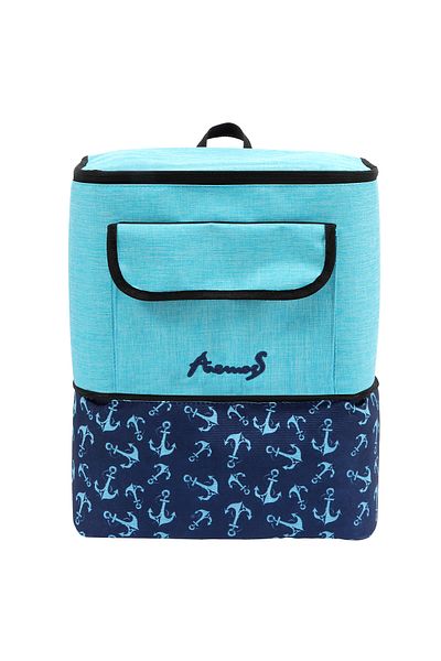 ANEMOSS Sailboat Kühlrucksack, Blau, 17 L
