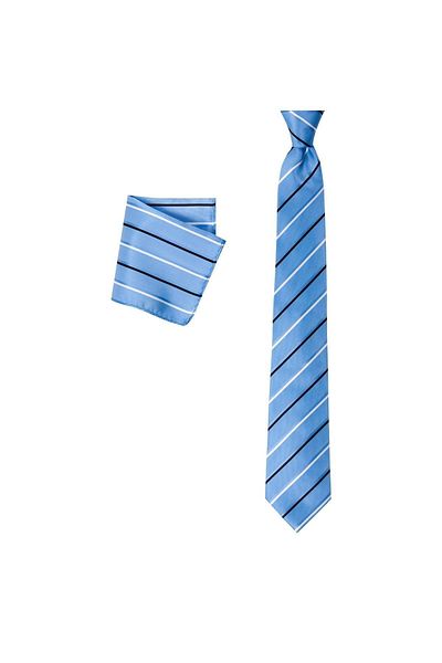 1001 Kravat Men's Gift Set - With Handkerchief, Tie and Cufflinks
