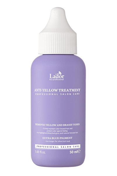 Lador علاج لادور المضاد للأصفر - 50 مل بلسم أرجواني، معادل اللون وحماية