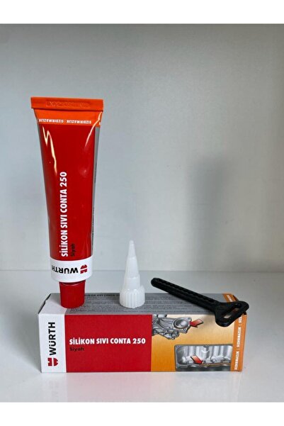 Würth Silikon Sıvı Conta siyah