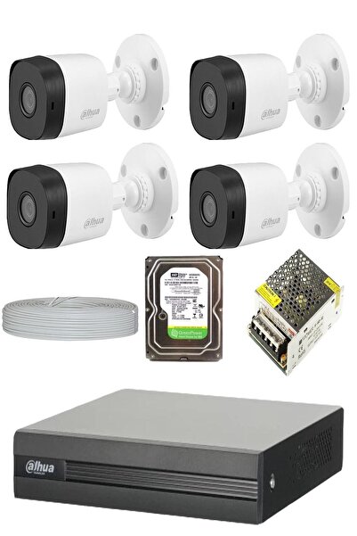 DAHUA 4 Kameralı 1080n Güvenlik Kamera Seti
