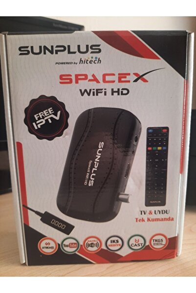 sunplus Spacex Dahili Wifi Sinema Paketli Hd Uydu Alıcısı