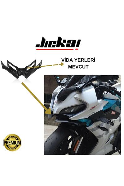 JİEKAİ Cf Moto Sr 250 Far Altı Winglet 2020-2024 Uyumlu