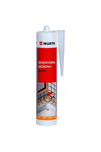 Würth Duşakabin Için Şeffaf Slikon 310 Ml