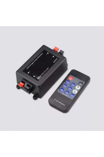 Led Monochrome LED Light Hand Controller - Remote, CAN Powered 12M DC 5-24V 8A