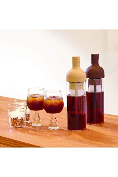 Hario Cold Brew Coffee Filter In Bottle (mocca)