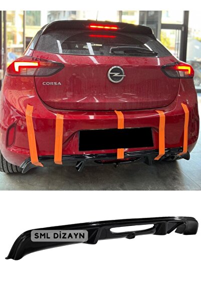 SML Dizayn Opel Corsa F (2019 VE ÜZERİ) Arka Ek (PLASTİK) Boyasız Opel Corsa ...