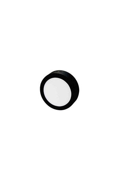 Cata 18 Watt Black Case Daylight Surface Mounted Round Led Panel (ct-5235)