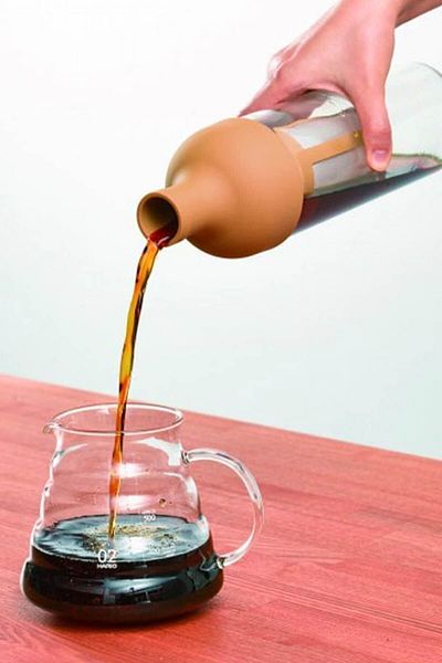 Hario Cold Brew Coffee Filter In Bottle (mocca)