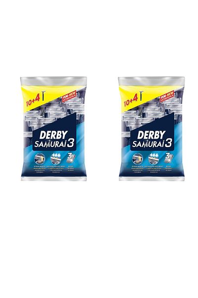 Derby Samurai 3 Eco Set of 2 - 10+4 Promotional Package