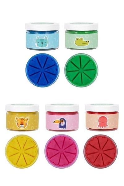 Bonnie Play Dough Natural Play Dough Set of 5 5*150gr