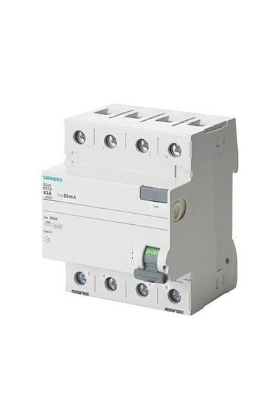 Siemens 40A Model Leakage Current Relay - 300Ma 400V