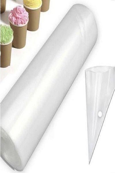 LİZYA BABY Cream Piping Bag Large Size Set of 10