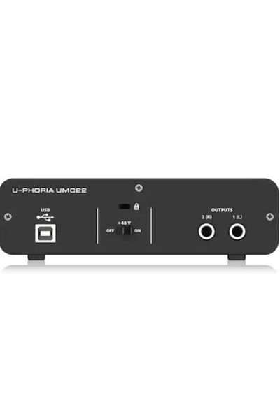 Behringer Umc22 2 Channel Sound Card