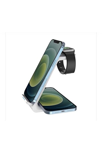 ACL Kablosuz Şarj Standı Aw1 3in1 20w