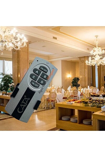 Cata 4 Lü Kanal Avize Kumandası 4x1000w Ct-9154