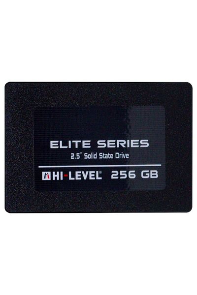 Hi-Level محرك أقراص SSD عالي المستوى بسعة 256 جيجابايت، سعة تخزين 560 ميجابايت/ثانية - 540 ميجابايت، بدون شريحة
