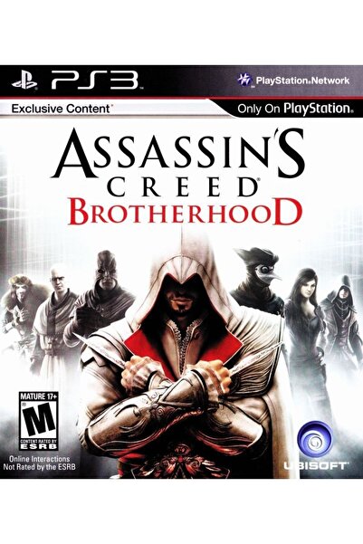 Ubisoft Assassins Creed Brotherhood Ps3 Teşhir Oyun Playstation 3 Oyun