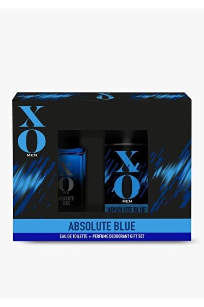 Xo Absolute Blue Edt 100ml  Erkek Parfüm + 125ml Deodorant Men