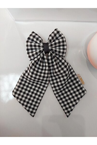 Minvallife مشبك معدني أوتوماتيكي منقط بطول 7 سم مع قوس وذيل