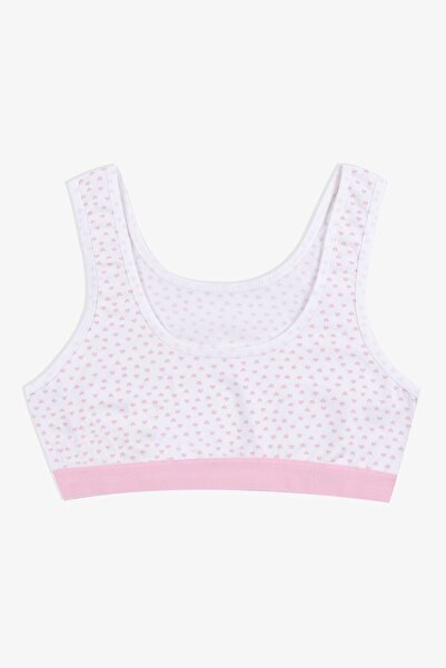 koza iç giyim Κοριτσίστικο 3 τεμάχιο χοντρό λουράκι μισό εσώρουχο