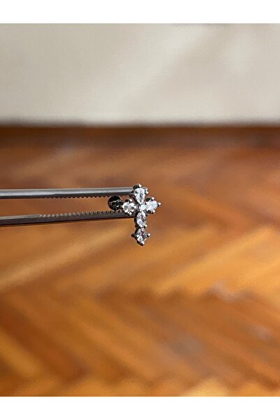 Rupen Kraft 316 L Cerrahi Çelik Dudak Piercing Kıkırdak Helix Tragus Conch Pi...