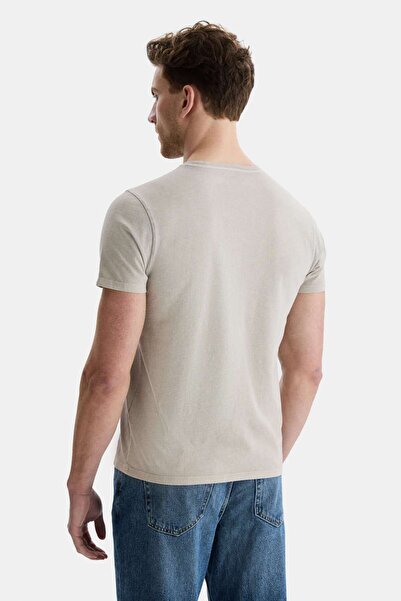 UCLA Ανδρικό μπλουζάκι MARGAN Γκρι Crew Neck με στάμπα