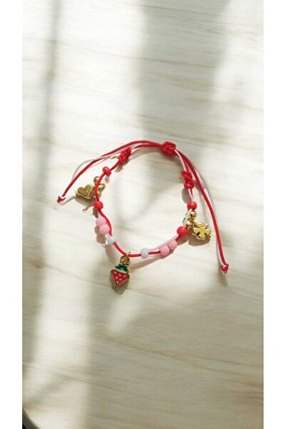 Aksesuar هدية عيد الحب للمناسبات الخاصة سوار الفراولة