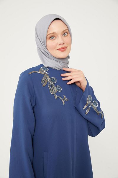 Levidor Indigo Stone Λεπτομερής λαιμόκοψη με λαιμόκοψη