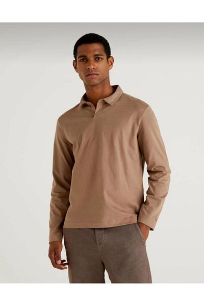 Öz klas Store Tricou unisex cu mânecă lungă cu gât polo