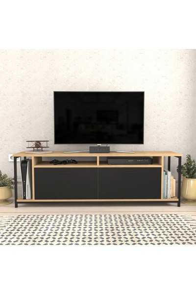 Decorotika OMAR TV ÜNİTESİ SAFİRMEŞE SİYAH