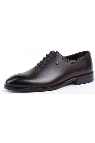 Pierre Cardin 4639 Μοντέλο Neolit ​​Σόλα Καφέ Ανδρικά Παπούτσια - Με κορδόνια