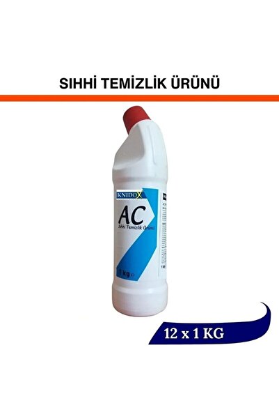 KNIDOX AC SIHHİ TEMİZLİK ÜRÜNÜ 12 x 1 LT