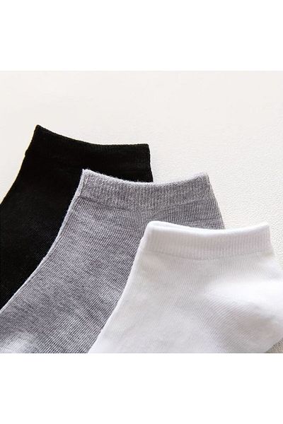 UygunHep Κάλτσες Unisex Mixed Cotton Quality Booties 6 συσκευασιών