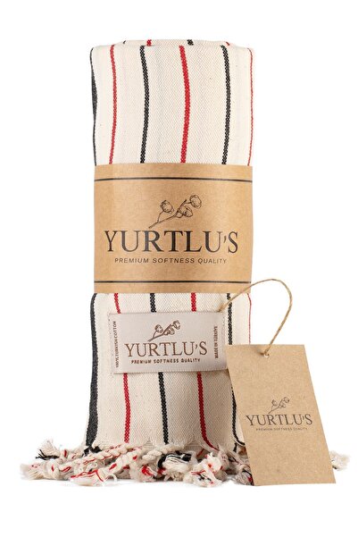 YURTLUS %100 Pamuk Peştemal, 95x180 Cm , Yumuşak, Plaj Havlusu, Banyo Havlusu...