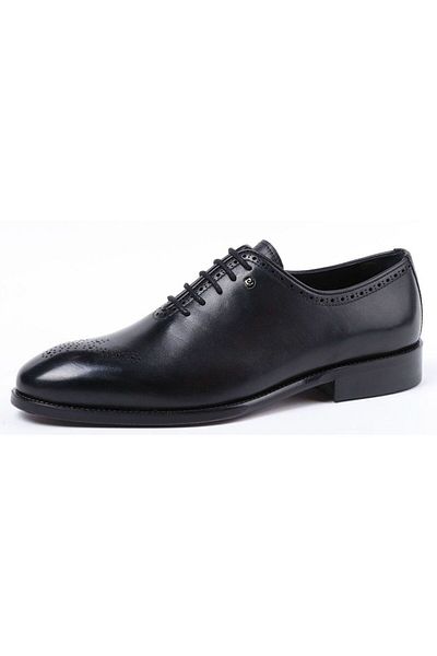 Pierre Cardin 4639 Μοντέλο Neolit ​​Σόλα Μαύρα Ανδρικά Παπούτσια - Κορδόνια