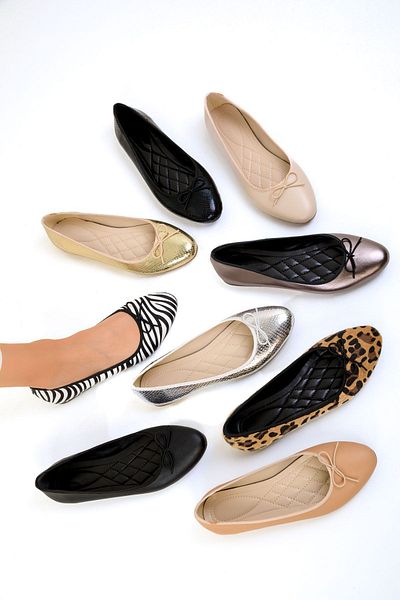 SOHO Dámské baleríny Zebra - Model 19395