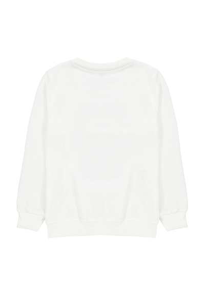 TRENDYOLKIDS Boy's Ecru*002 Seasonal Knitted Sweatshirt - Thin Gamer Patterned Tkdaw25sw00007