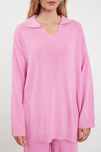 Trendyol Modest Sada svetrů a kalhot s pololímečkem - TCTAW25US00024