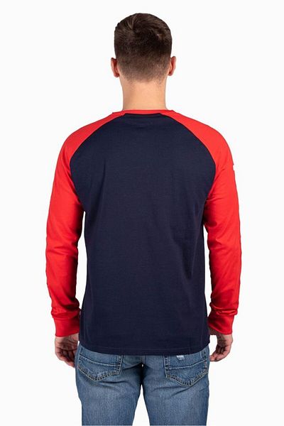 Nautica تي شيرت رجالي باللون الكحلي الداكن - N7K01244