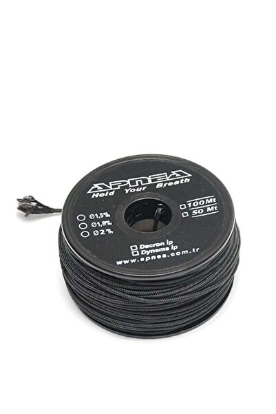 Genel Markalar Siyah Dacron Makara 1,50mm 50mt dayanıklı ve kaliteli seçenek