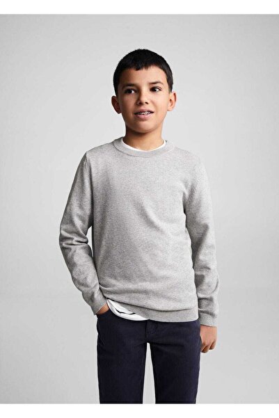 MANGO Kids Pullover aus Baumwollstrick