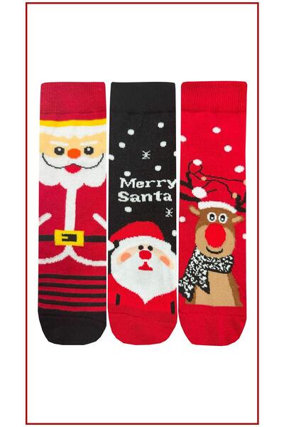 Niket Life Комплект от 3 детски чорапи „Нова година“